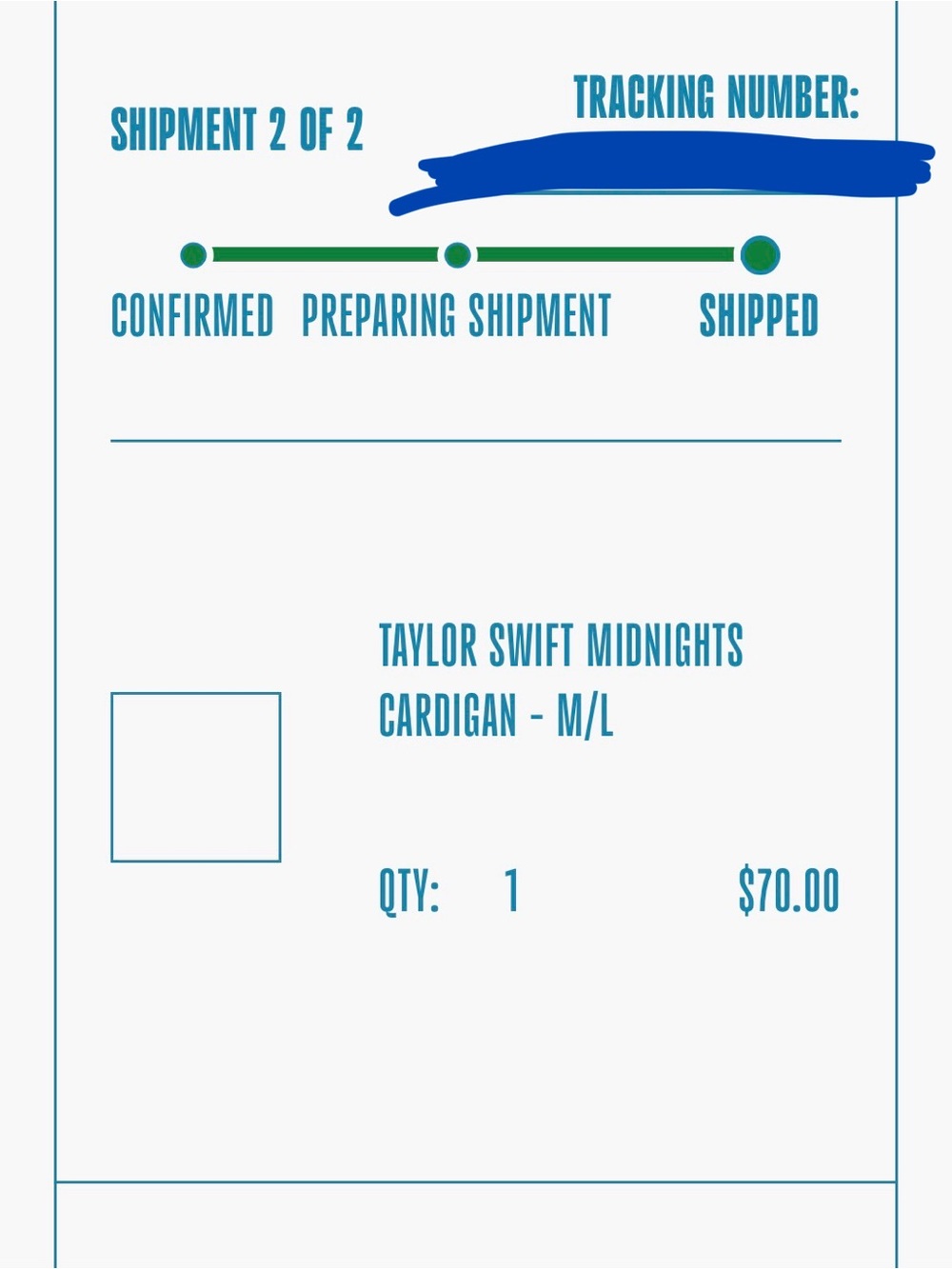 official midnights taylor swift cardigan M/L - Picture 16 of 16